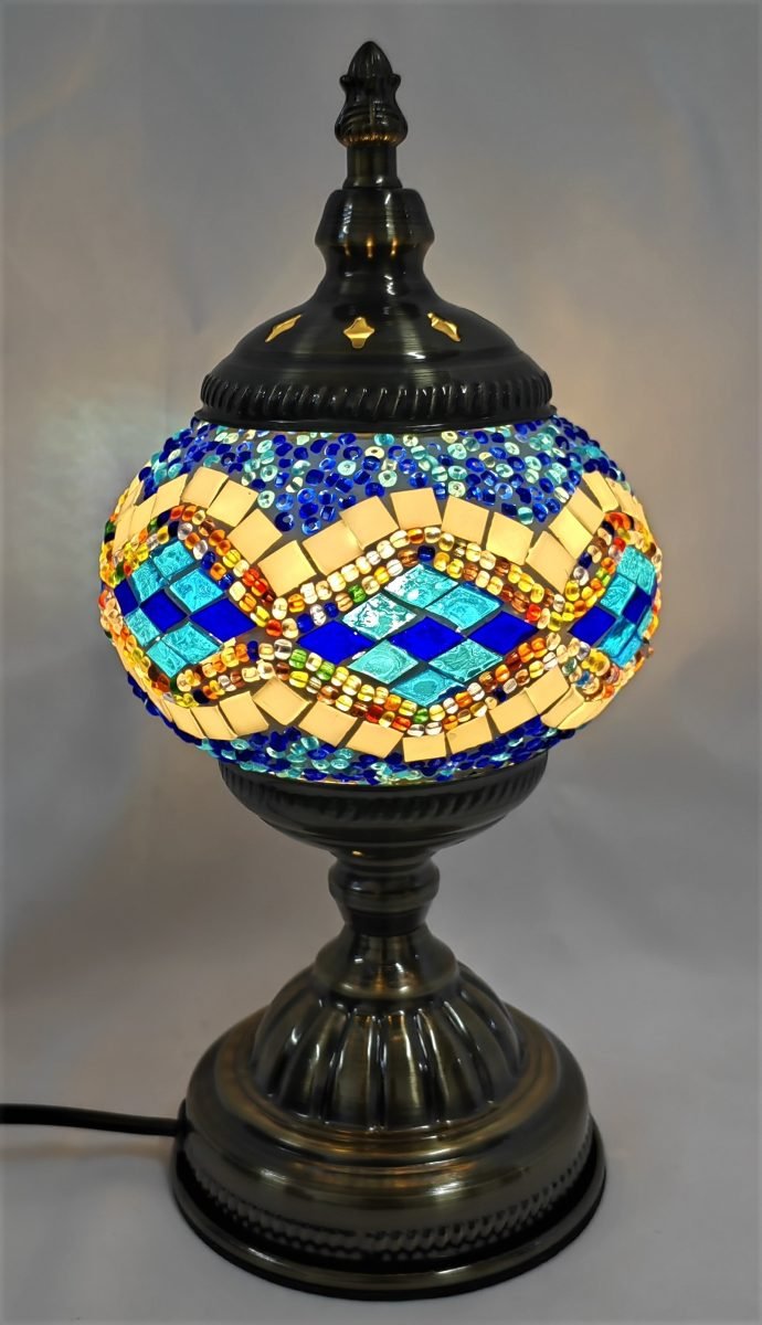 Turkish Mosaic Lamp TL143 - MarshallsHealthShop