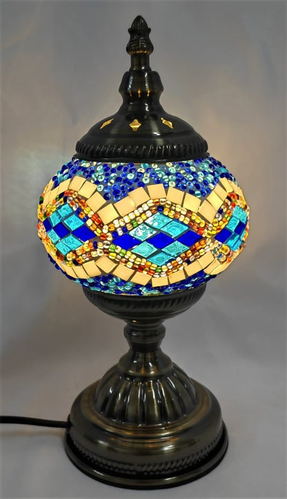Turkish Mosaic Lamp TL143 - MarshallsHealthShop