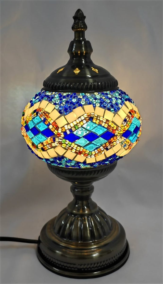 Turkish Mosaic Lamp TL143 - MarshallsHealthShop