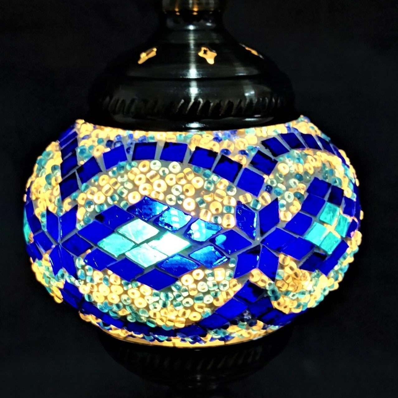 Turkish Mosaic Lamp TL147 - MarshallsHealthShop