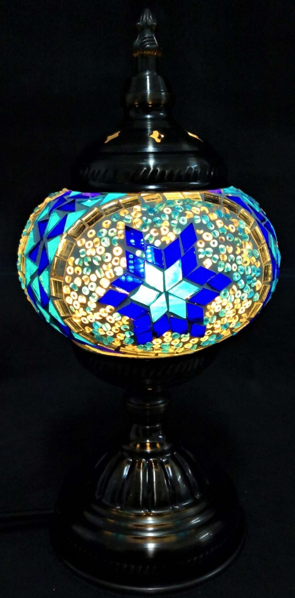 Turkish Mosaic Lamp TL155 - 1st Stop Marshall's Health Shop, Gift Shop! - Heath and Natural Therapy New Brighton Christchurch - Naturopath