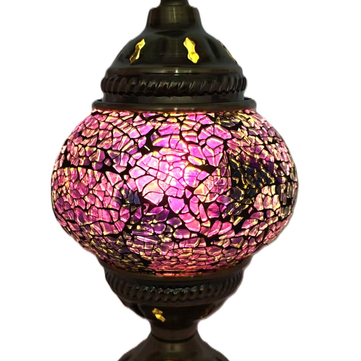 Turkish Mosaic Lamp TL185 Pinkish - 1st Stop Marshall's Health Shop, Gift Shop! - Heath and Natural Therapy New Brighton Christchurch - Naturopath