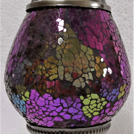 Turkish Oval Mosaic Lamp TL70 - MarshallsHealthShop