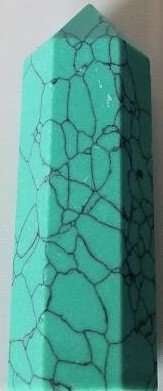 Turquoise Howlite Point - MarshallsHealthShop