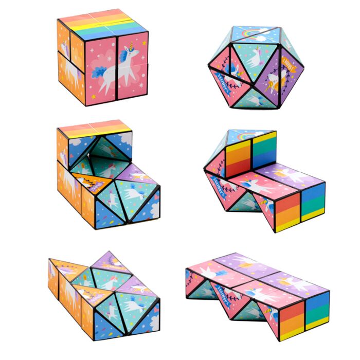Unicorn Magic Puzzle Cube Toy - MarshallsHealthShop