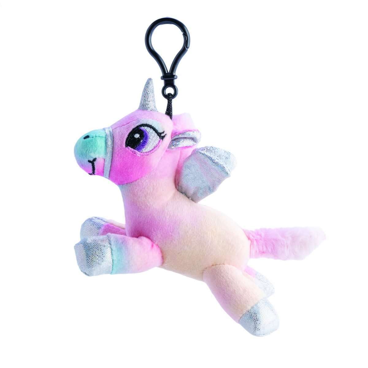 Unicorn Tie Dye Plush Keychain with Sound - MarshallsHealthShop