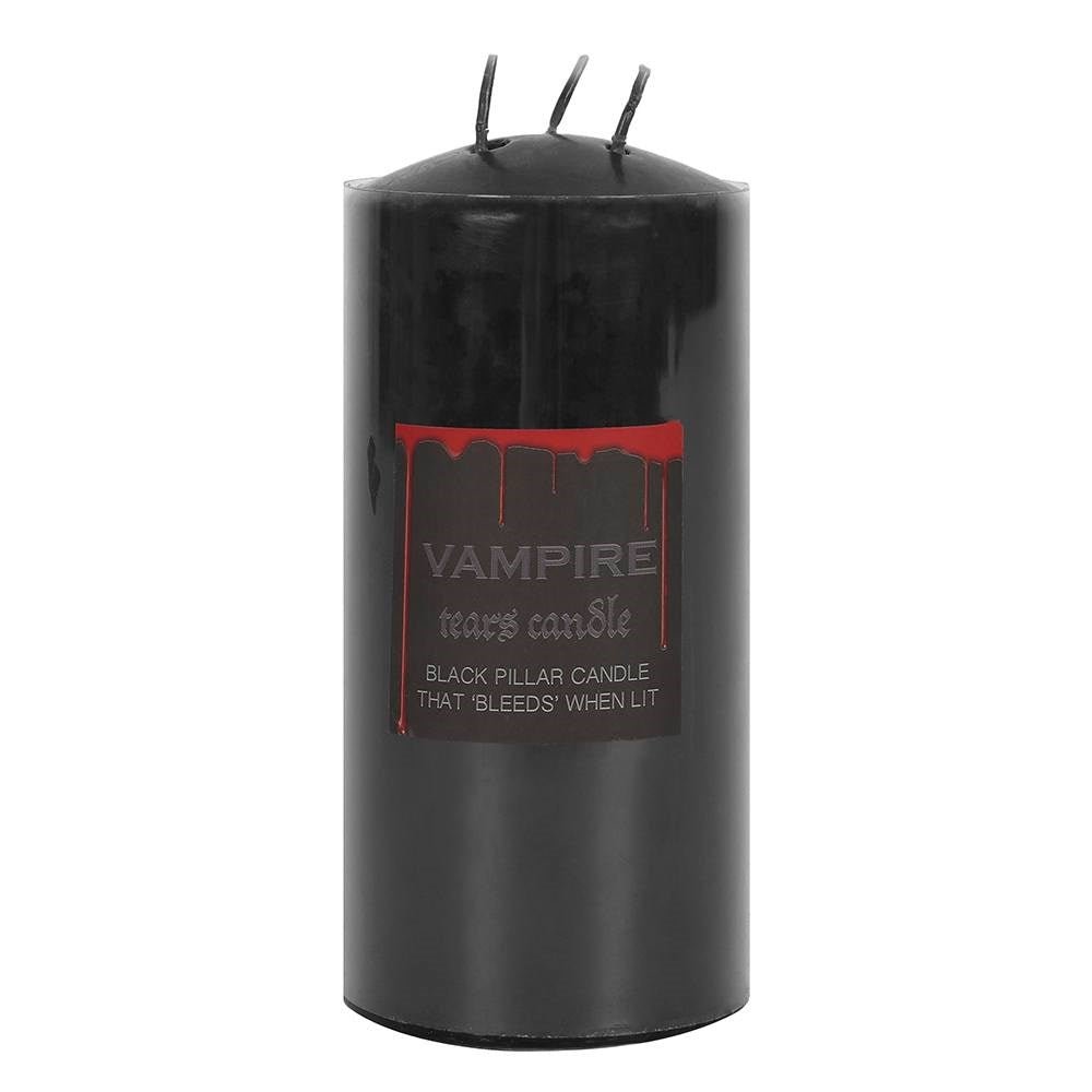 Vampire Tears Pillar Candle 15cm - MarshallsHealthShop