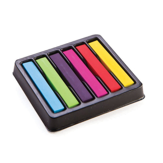 Vibrant Hair Chalk 6 Colours - MarshallsHealthShop