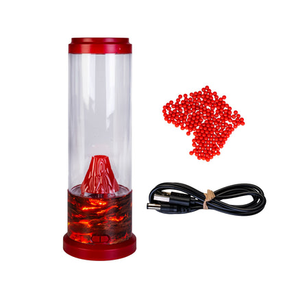 Volcano Cylinder LED Lamp - 1st Stop Marshall's Health Shop, Gift Shop! - Heath and Natural Therapy New Brighton Christchurch - Naturopath