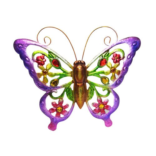 Wall Art Butterfly (OrangeBlue)# - 1st Stop Marshall's Health Shop, Gift Shop! - Heath and Natural Therapy New Brighton Christchurch - Naturopath#