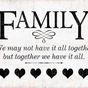 Wall Art MDF Family Together - MarshallsHealthShop