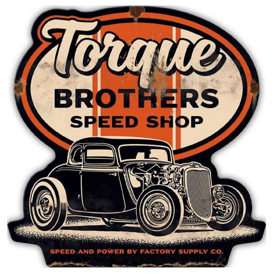 Wall Art Torque Embossed Iron - MarshallsHealthShop
