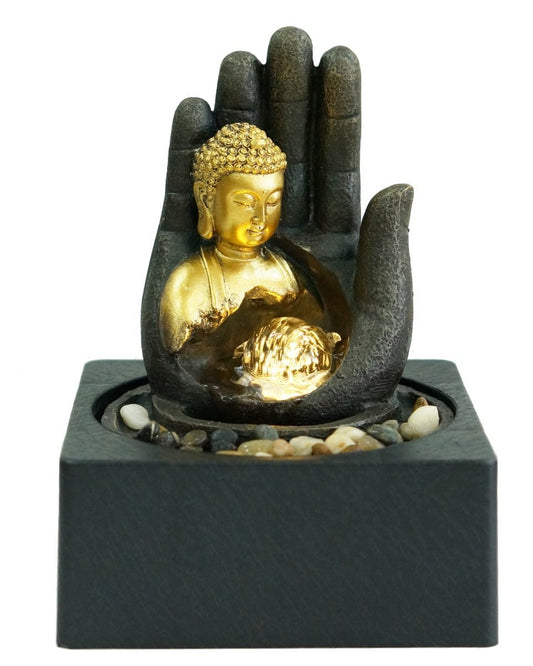 Water Feature Buddha Meditating Hand WF90 - MarshallsHealthShop