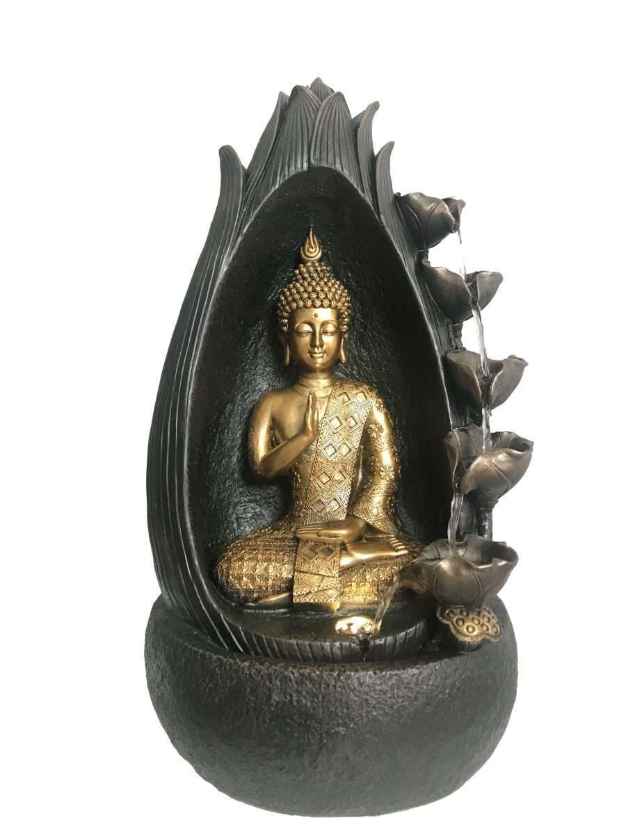 Outdoor Water Feature Gold Buddha Meditating

39x32x70cm

Warm-white light

1st Stop, Marshall's Health Shop, Gift Shop!

SKU: WF70&nbsp;