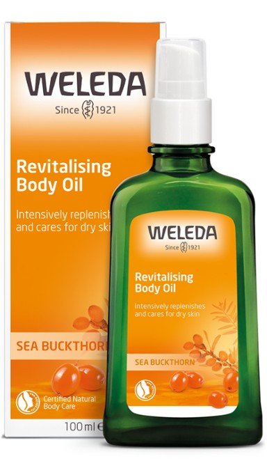 Weleda Revitalising Body Oil - Sea Buckthorn 100ml - MarshallsHealthShop