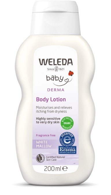 Weleda White Mallow Body Lotion 200ml - MarshallsHealthShop
