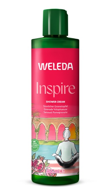 Weleda Inspire Creamy Body Wash Pomegranate