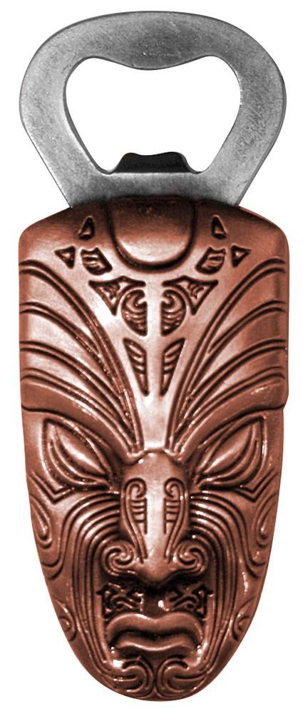 Whakairo Bottle Opener Magnet B - Copper - 1st Stop Marshall's Health Shop, Gift Shop! - Heath and Natural Therapy New Brighton Christchurch - Naturopath