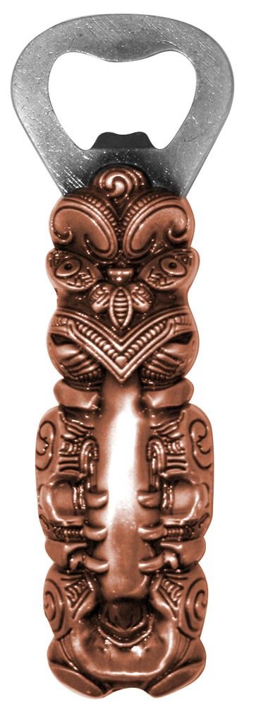 Whakairo Bottle Opener Magnet C - Copper - 1st Stop Marshall's Health Shop, Gift Shop! - Heath and Natural Therapy New Brighton Christchurch - Naturopath