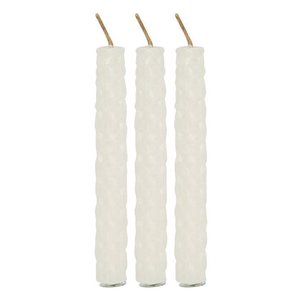 White Beeswax Spell Candles (6) - MarshallsHealthShop