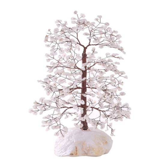White Jade Crystal Tree White - MarshallsHealthShop