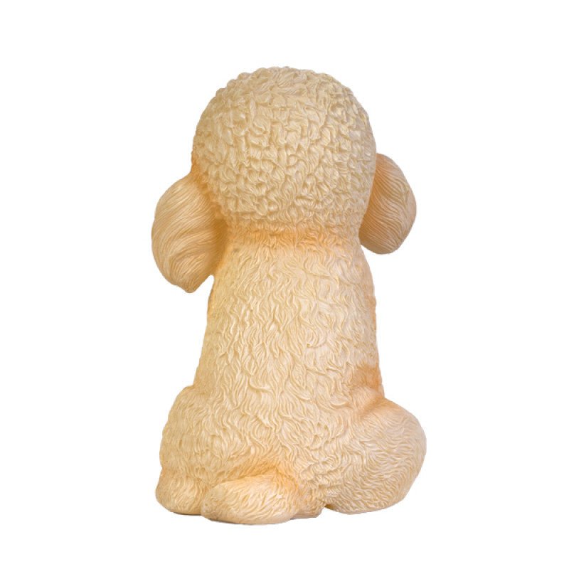 White Poodle Dog Table Lamp - MarshallsHealthShop