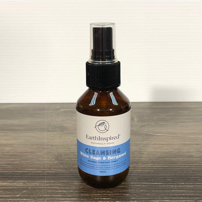 White Sage & Bergamont Cleansing Spray 100ml - MarshallsHealthShop