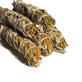 White Sage Juniper Smudge Sticks - MarshallsHealthShop