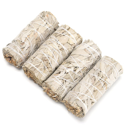 White Sage Smudge Stick 4" - MarshallsHealthShop