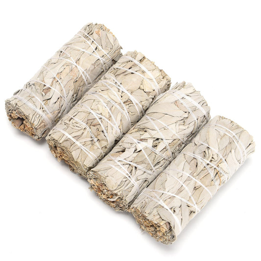 White Sage Smudge Stick 4" - MarshallsHealthShop