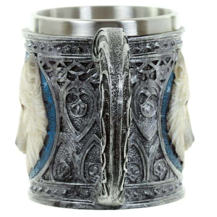 White Wolf Tankard - WOLF29 - 1st Stop Marshall's Health Shop, Gift Shop! - Heath and Natural Therapy New Brighton Christchurch - Naturopath