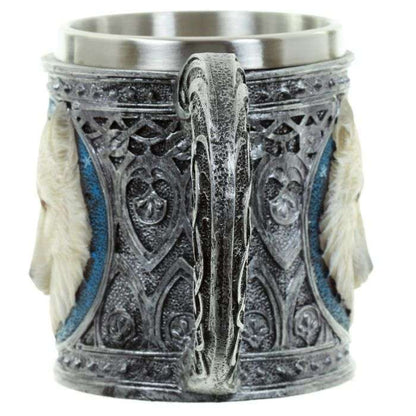 White Wolf Tankard - WOLF29 - 1st Stop Marshall's Health Shop, Gift Shop! - Heath and Natural Therapy New Brighton Christchurch - Naturopath