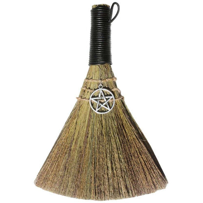 Wicca Broom - Pentacle - MarshallsHealthShop