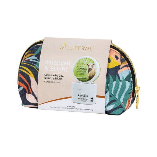 Wild Ferns Lanolin Cosmetic Gift Bag Set - MarshallsHealthShop