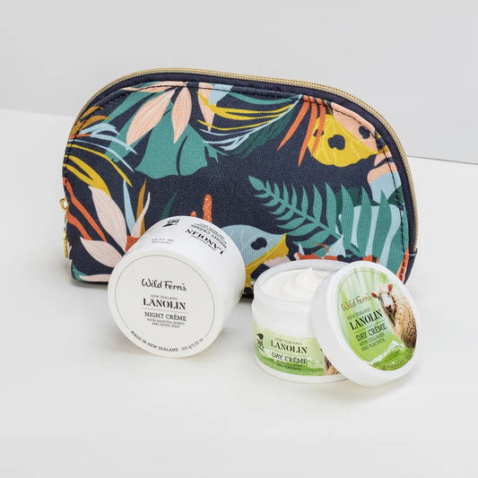 Wild Ferns Lanolin Cosmetic Gift Bag Set - MarshallsHealthShop