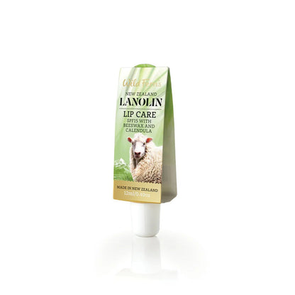 Wild Ferns Lanolin Lip Care with SPF15 12ml - MarshallsHealthShop