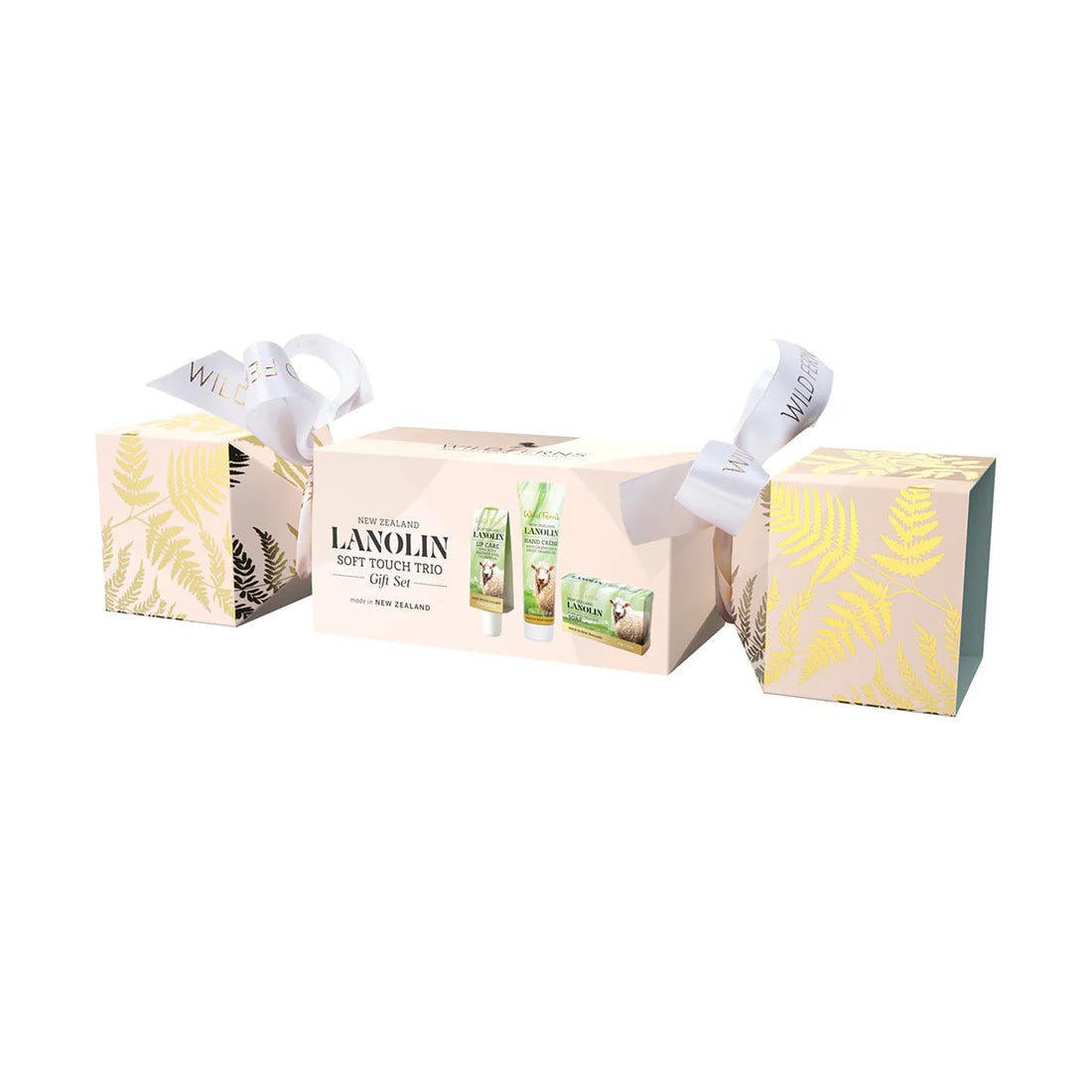 Wild Ferns Lanolin Soft Touch Trio Gift Set Cracker - MarshallsHealthShop