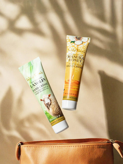 Wild Ferns Manuka Honey Moisture Rich Hand Creme 30ml - MarshallsHealthShop