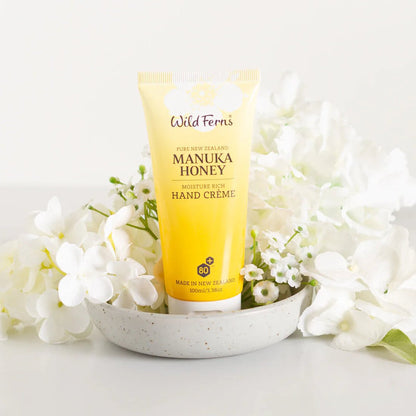 Wild Ferns Manuka Honey Moisture Rich Hand Creme 30ml - MarshallsHealthShop