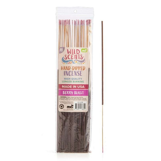 Wild Scents Berry Blast Incense 40pcs - MarshallsHealthShop