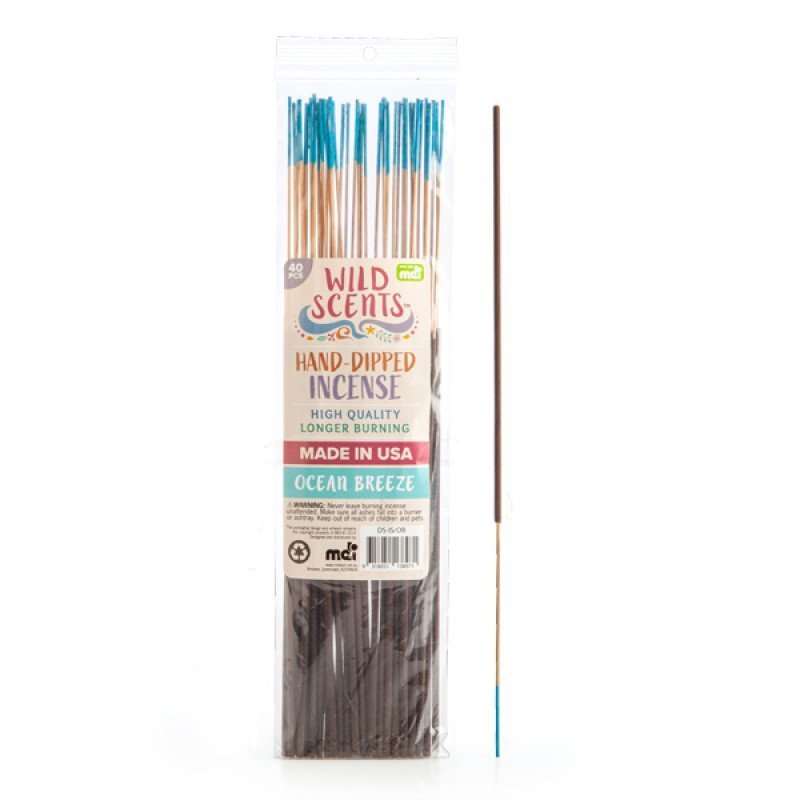 Wild Scents Ocean Breeze Incense - MarshallsHealthShop