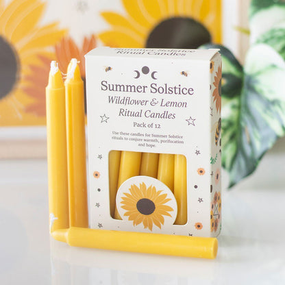 Wildflower & Lemon Summer Ritual Candles - MarshallsHealthShop