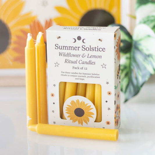 Wildflower & Lemon Summer Ritual Candles - MarshallsHealthShop