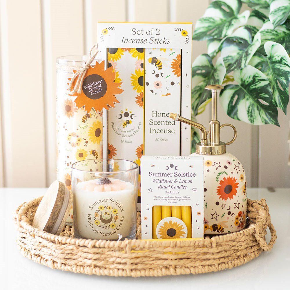 Wildflower & Lemon Summer Ritual Candles - MarshallsHealthShop
