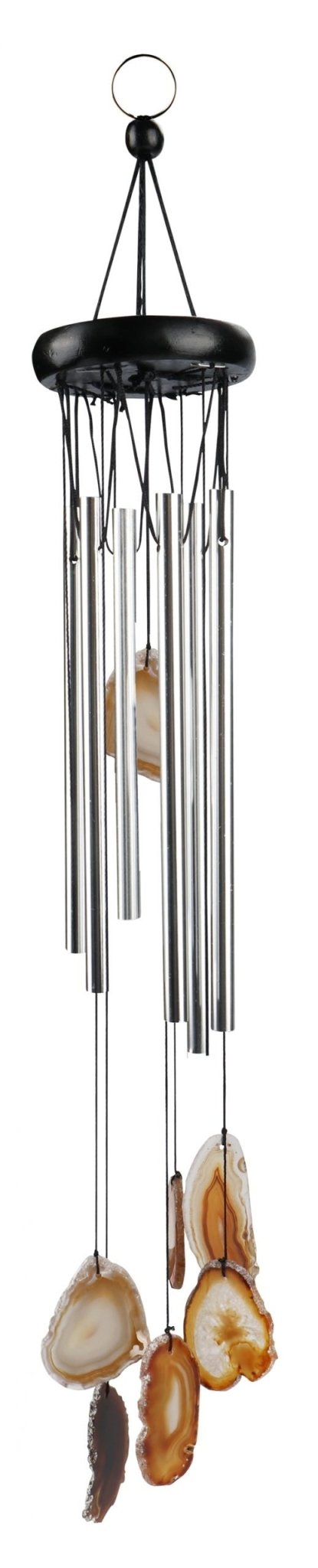 Wind Chime - Agate Slices - Natural - MarshallsHealthShop