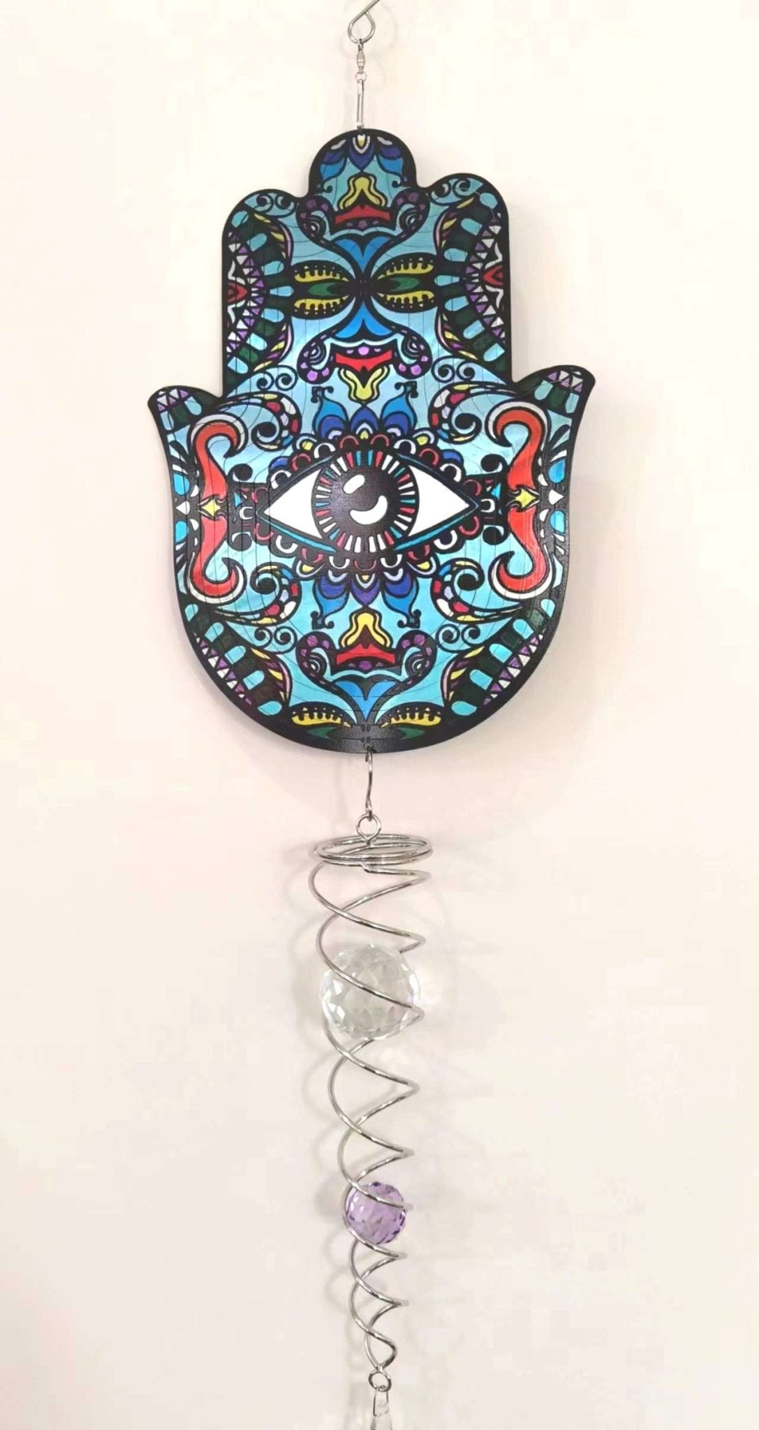 Wind Spinner Hamsa (WSP56) - MarshallsHealthShop