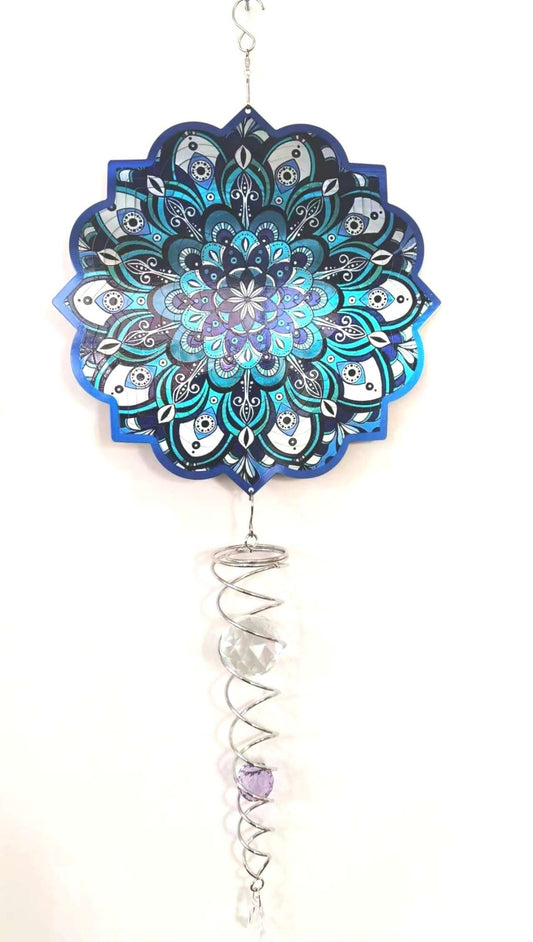 Wind Spinner Mandala (WSP53) - MarshallsHealthShop