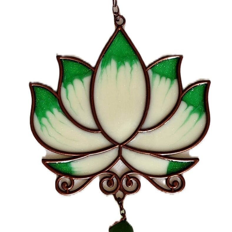 Windchime Suncatcher Lotus - MarshallsHealthShop