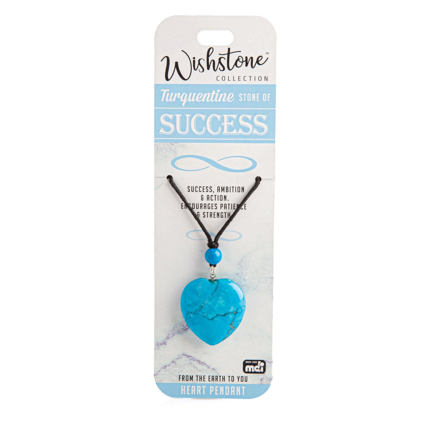 Wishstone Collection Turquentine Heart Pendant - MarshallsHealthShop