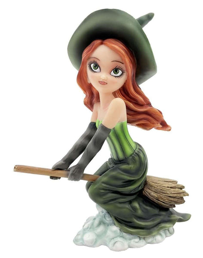 Witch Sitting on Broom - MarshallsHealthShop